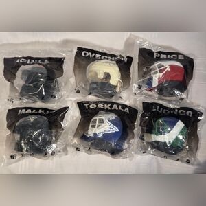 2009 McDonalds NHL Hockey Mini Helmet Set of 6 New / Sealed